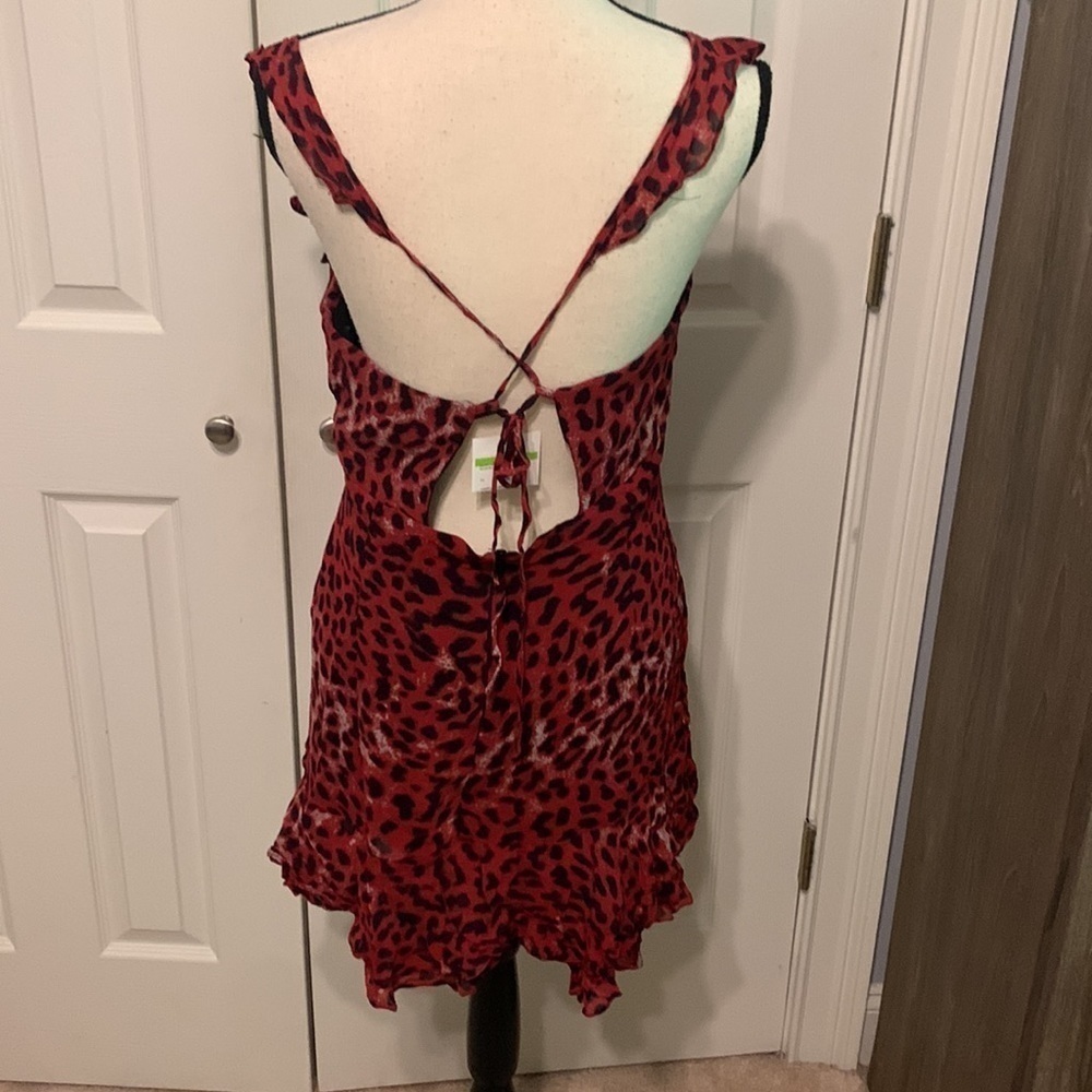 Bardot Leopard Frill Dress - Picture 7 of 11